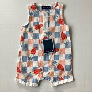 *new* Andy & Evan Sleeveless Popsicle Romper